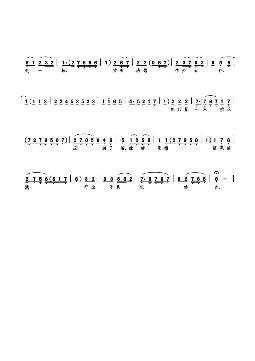 三春杨柳(简谱)